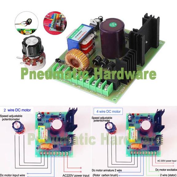 110V - 220V Speed Regulator DC Motor PWM Drive Controller Board AP60