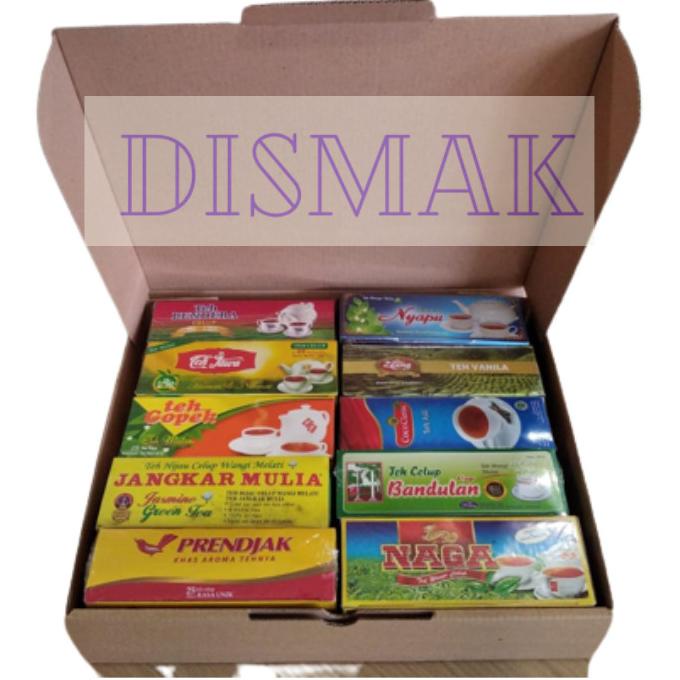 

Promo Hampers lebaran natal 10 teh celup gift box teh celup