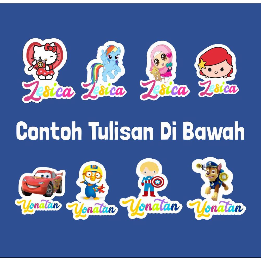 

Special - STIKER NAMA CUT OFF CUTE HERO !!