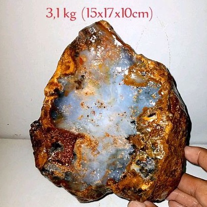 batu pancawarna telur kodok kristal (802)