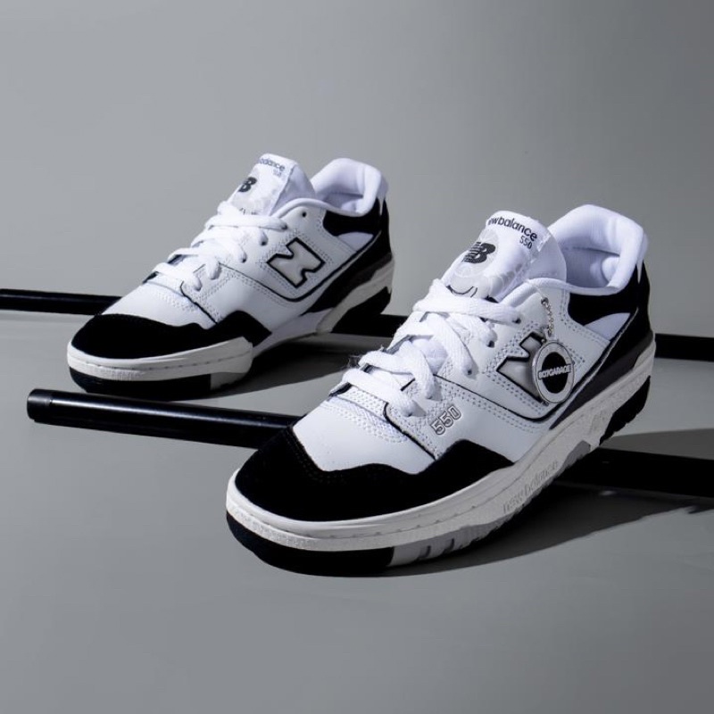 New Balance 550 White Black Cloud