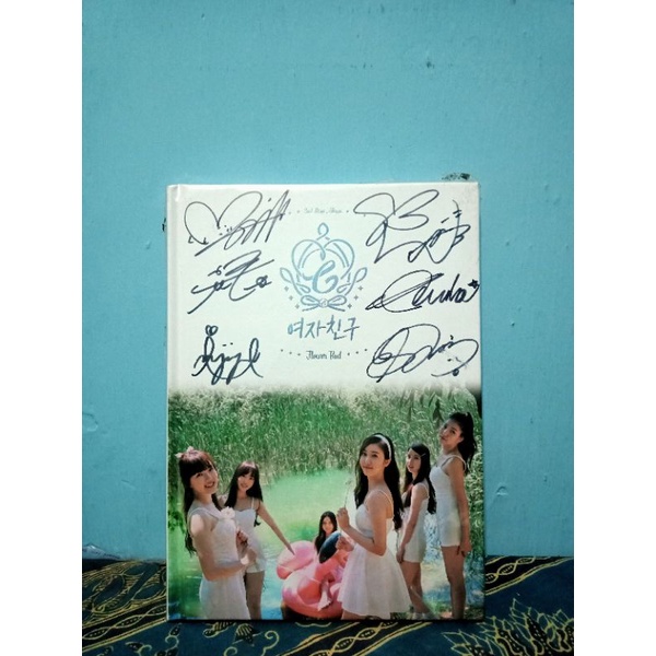 Album Gfriend Flowerbud Signed Sign Autograph ot 6 Sowon Yerin Eunha Yuju Sinb Umji