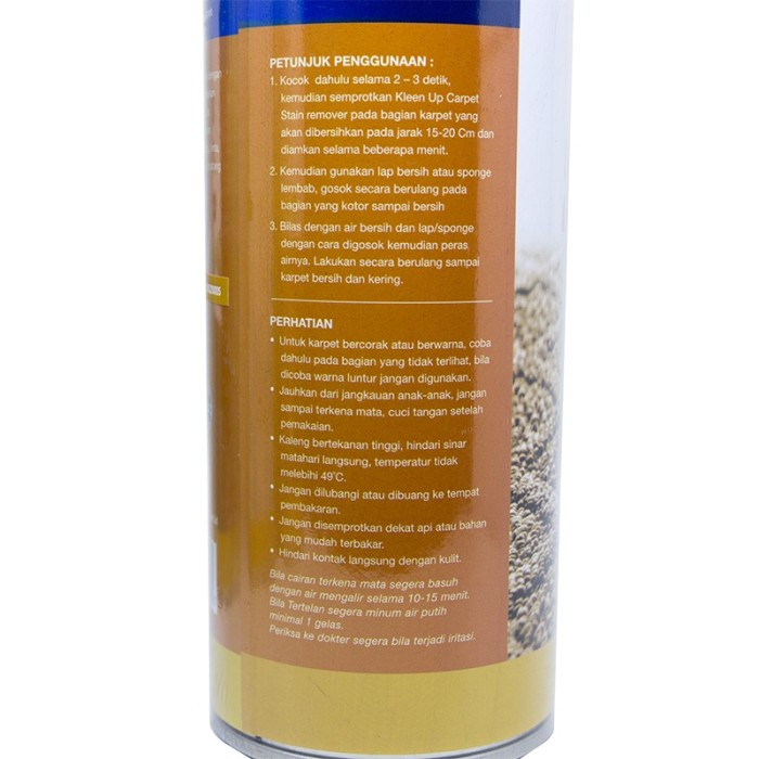 

Kleen Up Carpet stain remover Spray Pembersih noda karpet