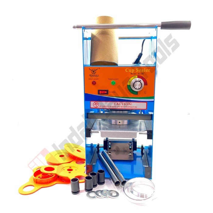 Terlaris Seagull Su-D8 Cup Sealer 4 In 1 Gelas Tinggi 22 Oz Manual Press Gelas