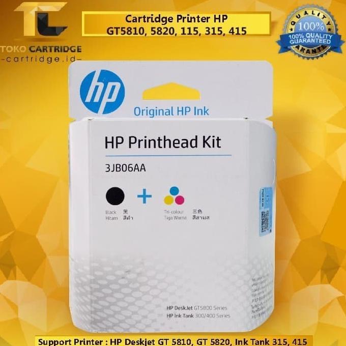 HP Printhead kit 3JB06AA black + color head printer HP 315 415 515 615