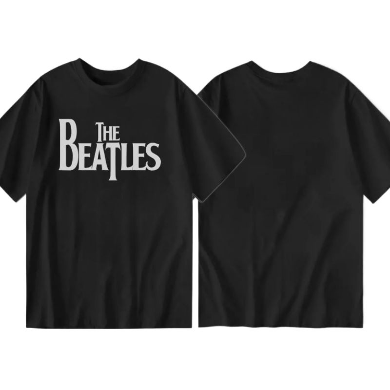 T Shirt The Beatles | Kaos The Beatles | Kaos Band The Beatles | Kaos Band | The Beatles | Hitam | T