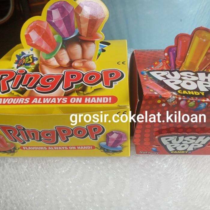 

Permen Ring Pop Candy 10Gr Push Pop Candy 14Gr 1 Box 072