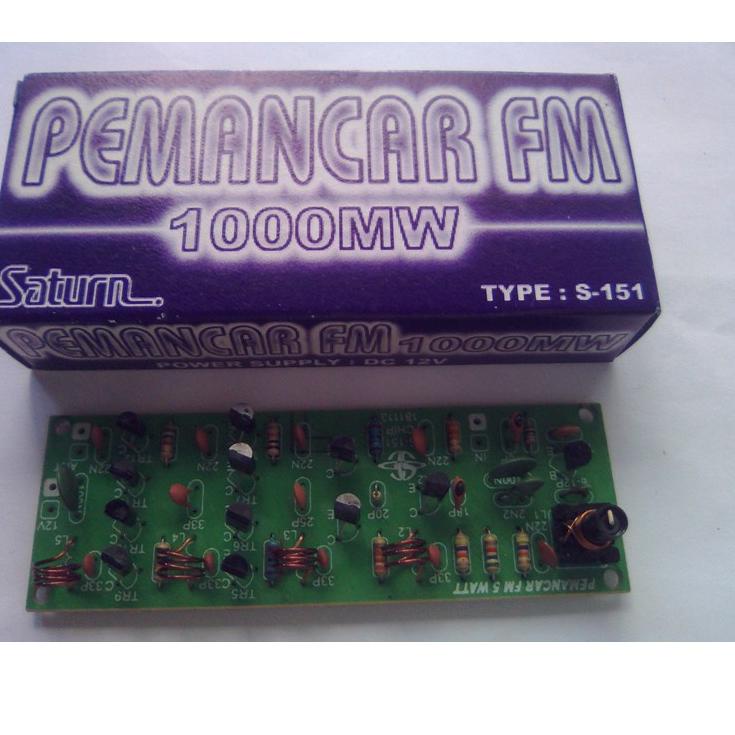 Diskon Istimewa Kit Pemancar FM S-151 Saturn