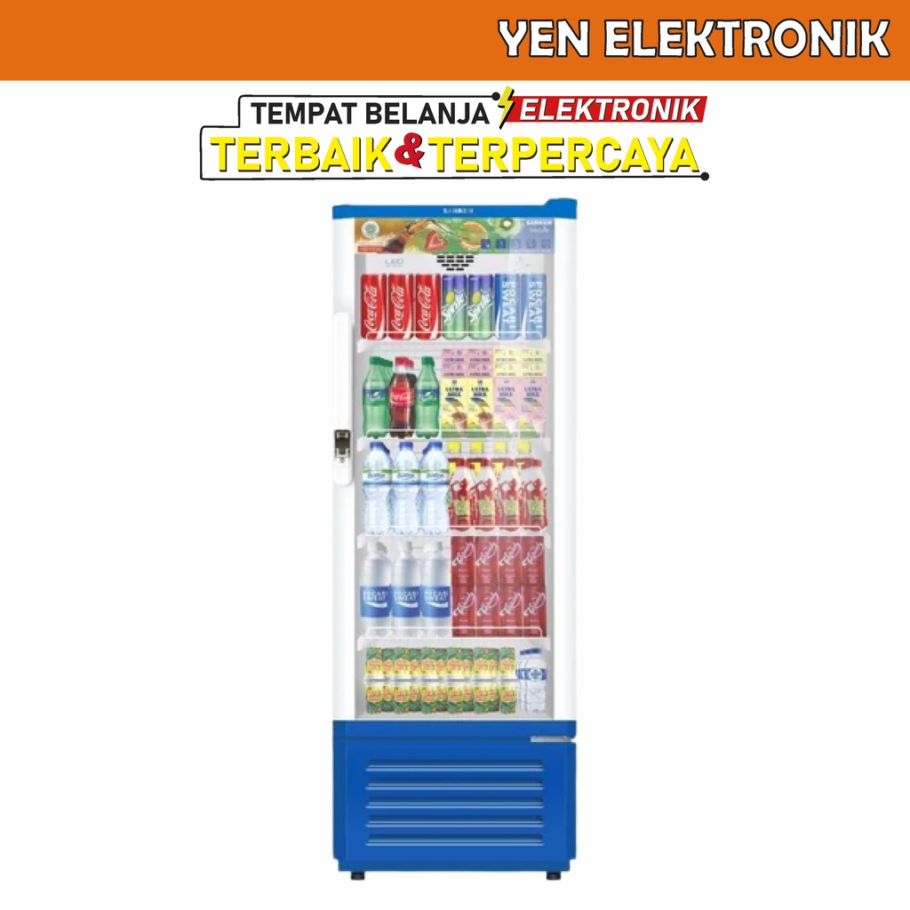 Showcase SANKEN SRS 275 5 rak 270 Liter