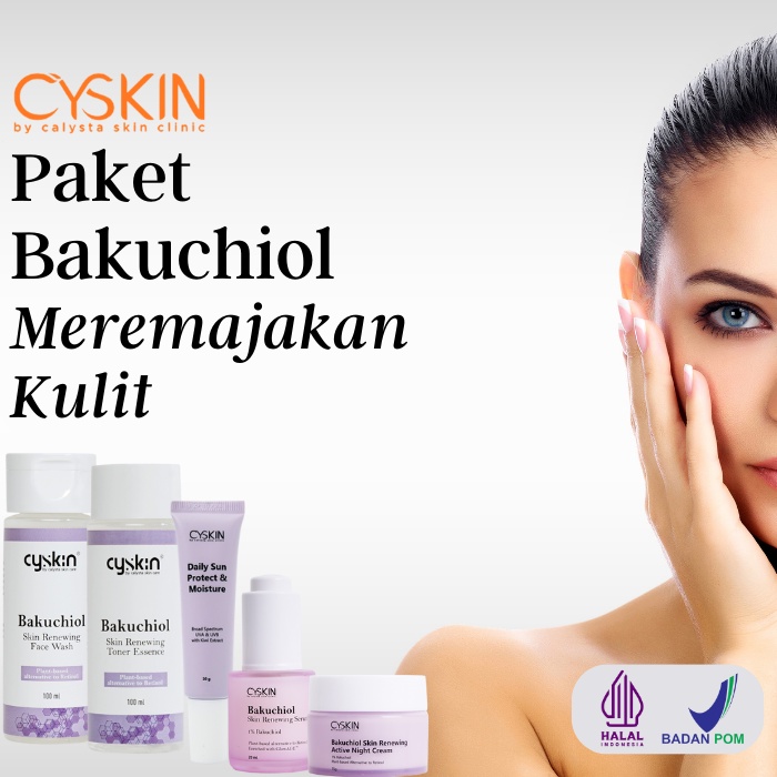 Toner Paket Antiaging Bakuchiol Asli Untuk Penuaan Dini