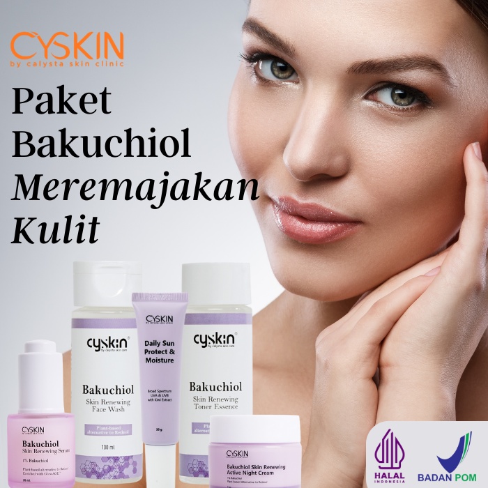 Paket Bakuchiol Anti Aging Awet Muda Mencerahkan Kulit