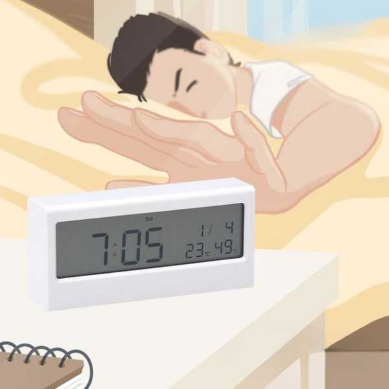 KACO LEMO Jam Weker Alarm Table Clock - K1422