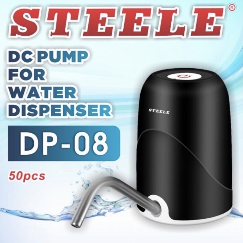 STEELE Water Pump Dispenser / Pompa Galon Air Elektrik Dispenser Pompa Air Gallon