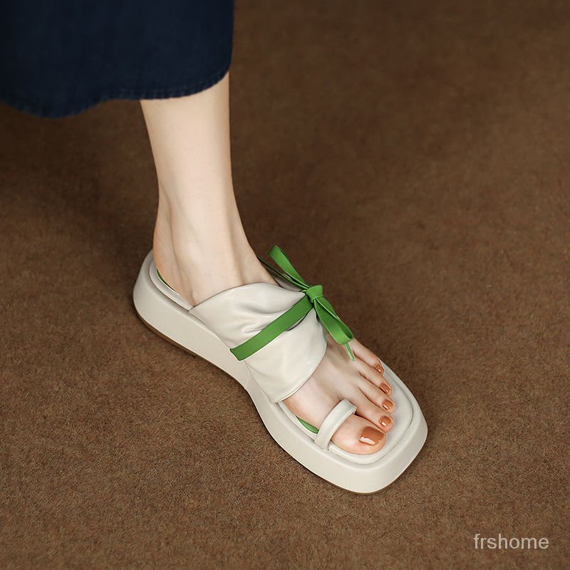 Sandal di luar model musim panas baru model bawah tebal eksplosif meledak sandal melangkah yang popu