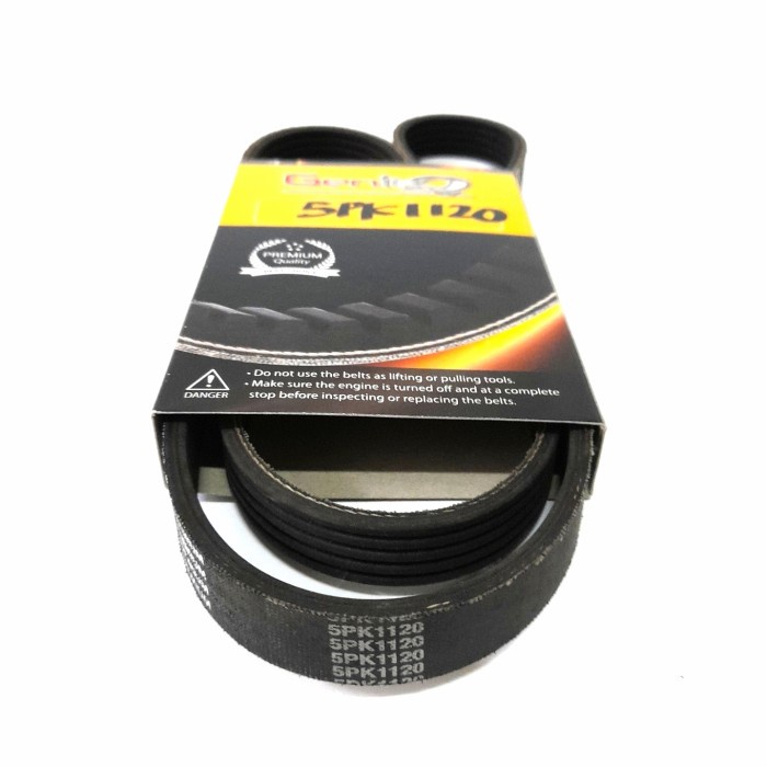 ATDL 5PK1120 GenteQ V-Belt Honda Brio Lancer 4G92 Corolla 2C Volvo Audi BMW