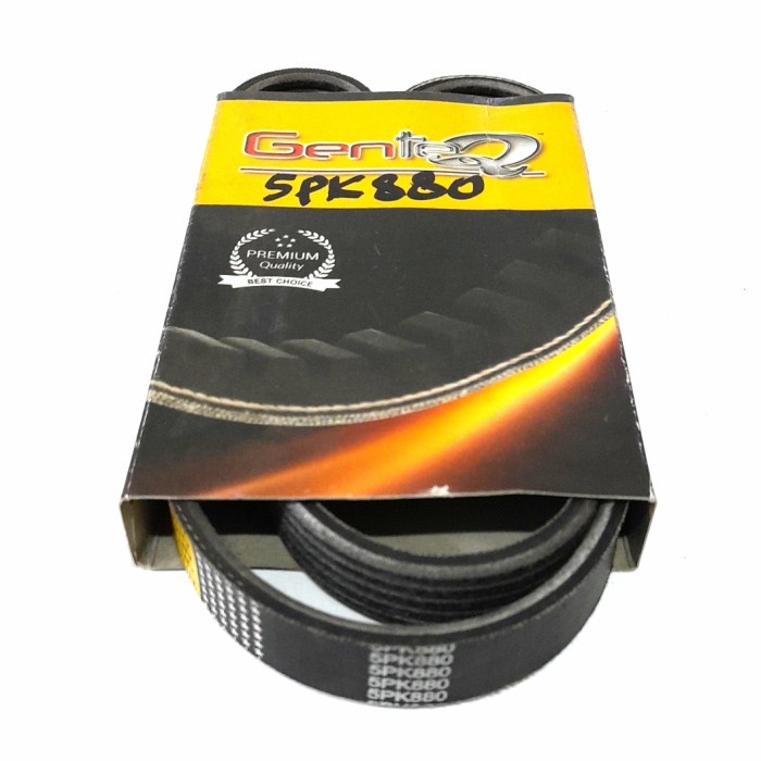 ATDL 5PK880 GenteQ V-Belt Prelude B20A Lancer 4G92 Corolla 2E 4E-FE 4A-GE