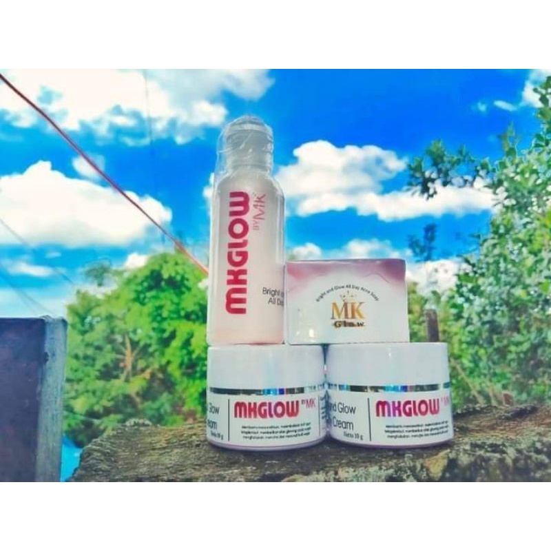 MK GLOW ECER CREAM DAN TONER