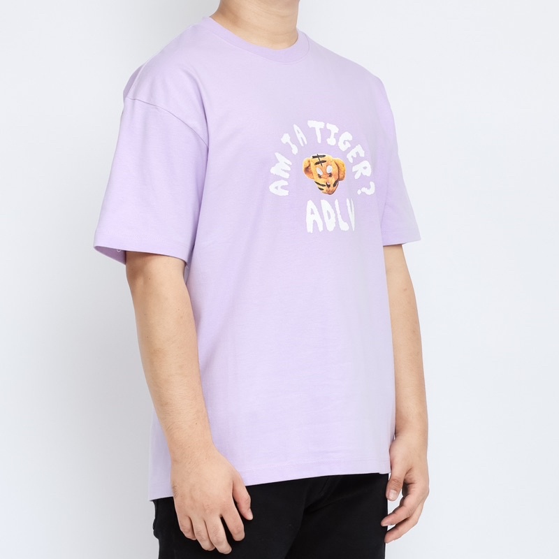 ADLV. Tiger Teddy Bear Doll Light Purple Tee