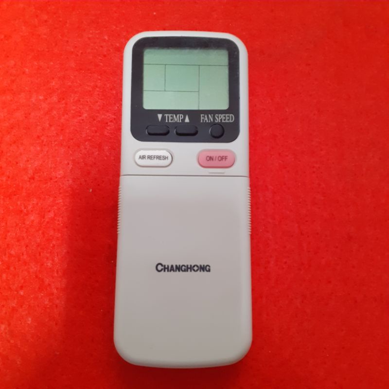 Remote AC CHANGHONG Original Asli . KK9B - C1 .