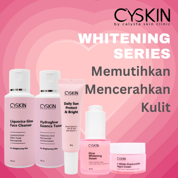 Pencerah Memutihkan Kulit Glow Series Flawless