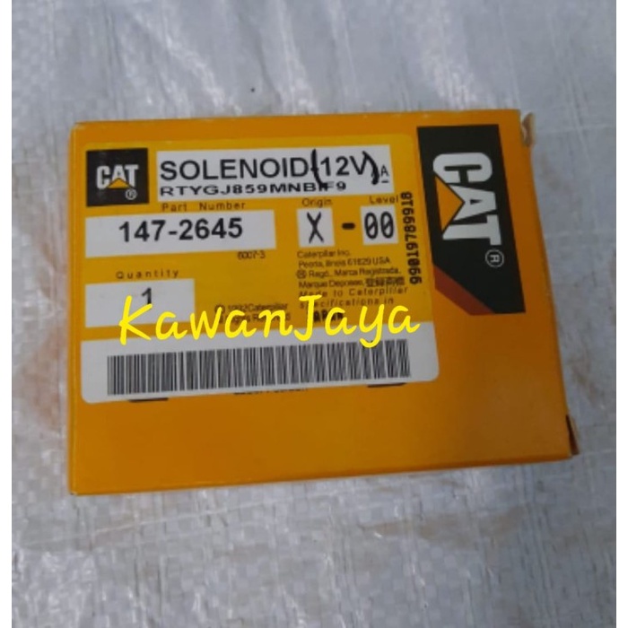 KJPT Solenoid 147-2645 1472645 12V replacement