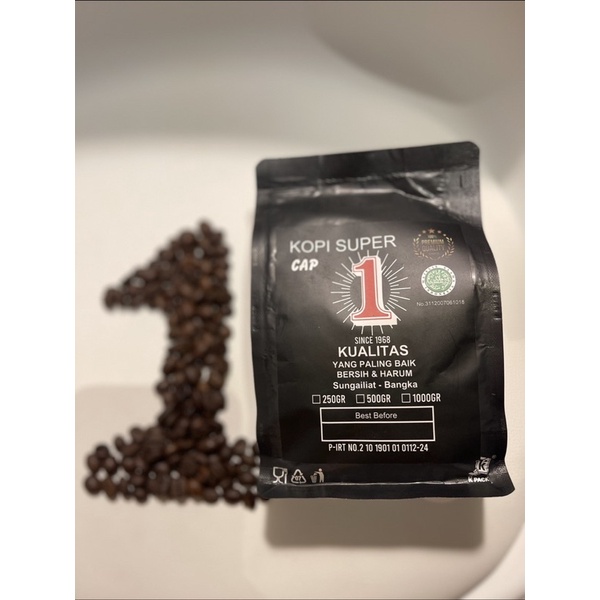 

BIJI KOPI 250 GRAM GREEN BEANS PREMIUM ROBUSTA KOPI CAP 1 BANGKA BELITUNG | KOPI HITAM | KOPI PAHIT