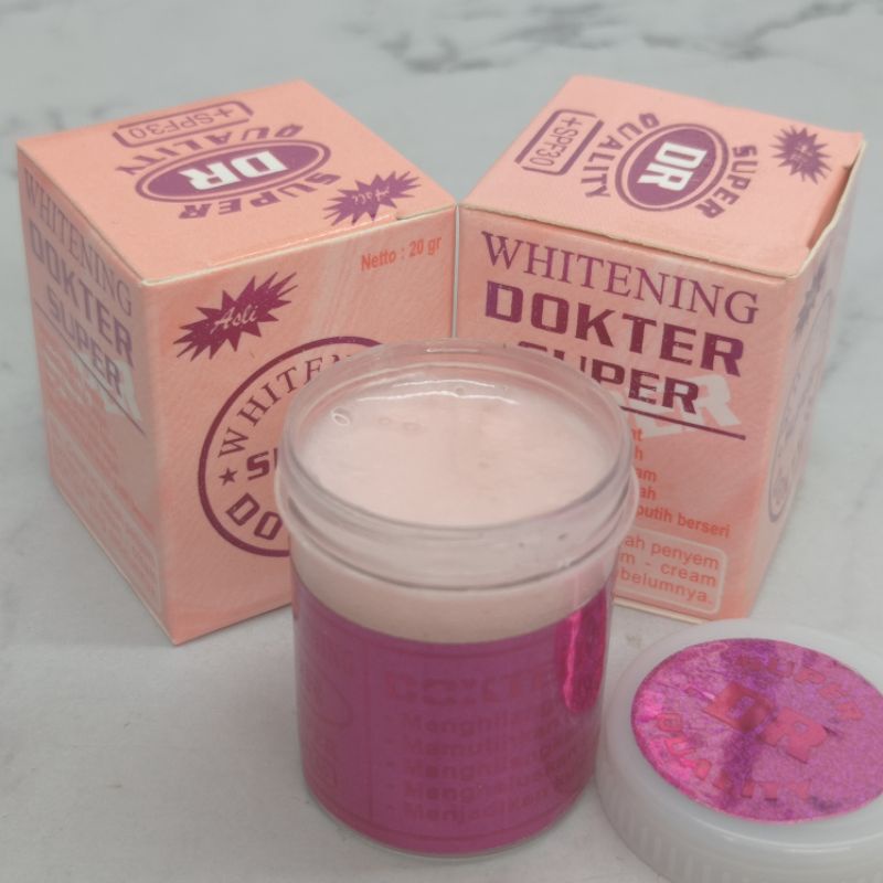 pcs Cream Dr Pink Super Whitening Untuk Siang Malam