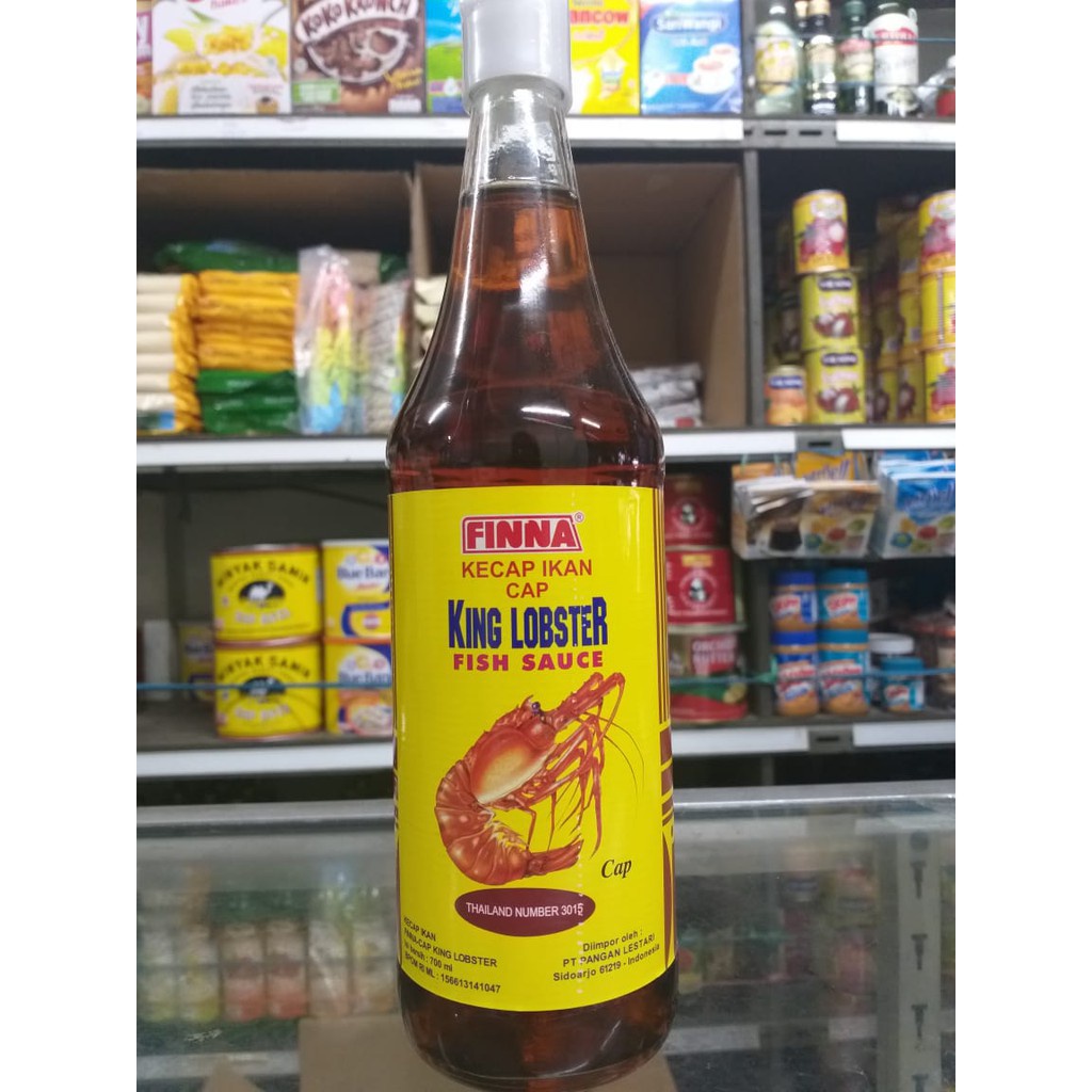 

Finna Kecap Ikan Cap King Lobster 700 ml Fish Sauce Botol Murah