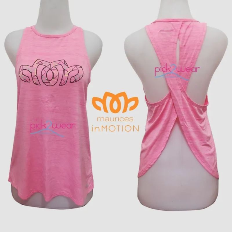 tanktop JUMBO BIGSIZE TANKTOP SENAM ZUMBA maurices pink wanita sport branded new original