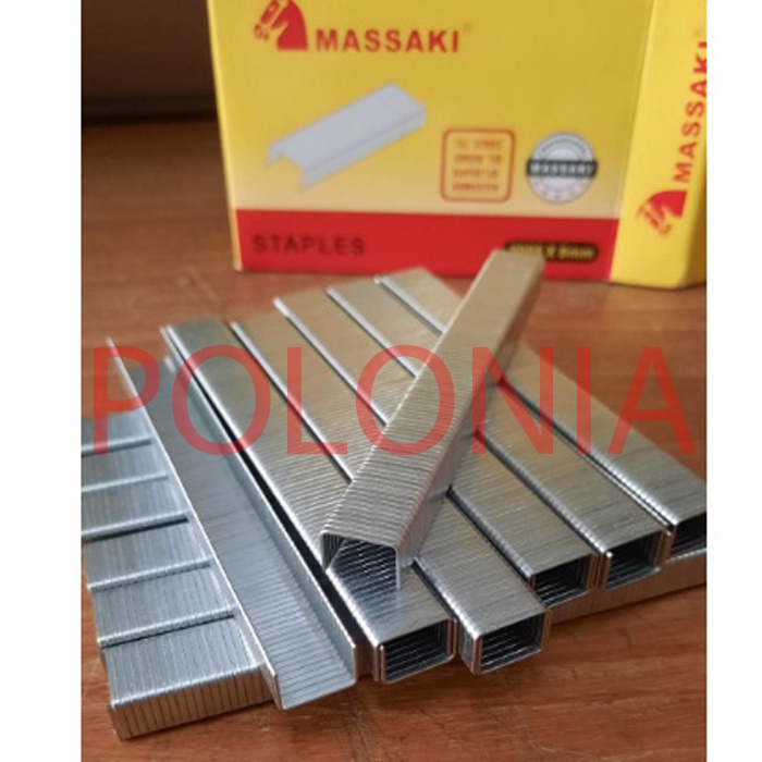 

COD 8mm ISI PAKU REFILL STAPLES NAIL GUN ANAK HECKTER HEKTER 8 mm GROSIR ECER READY MEDAN