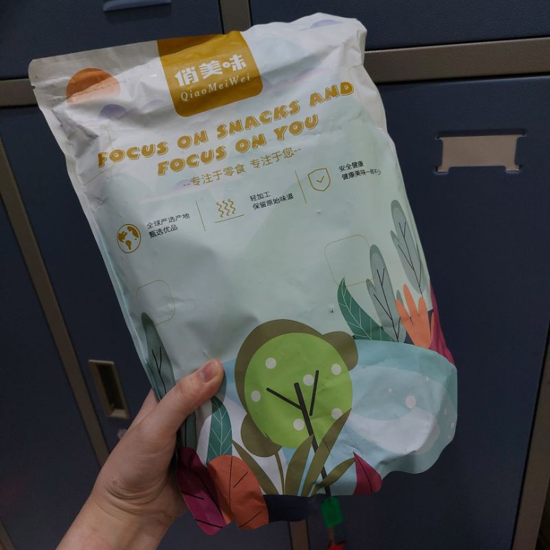 kripik sayur buah kering 500gr vacuum enak kriuk renyah diet import impor china cina cemilan snack s