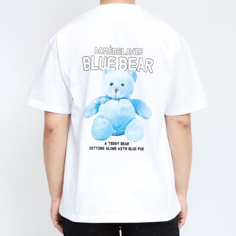 ADLV. Blue Bear White Tee