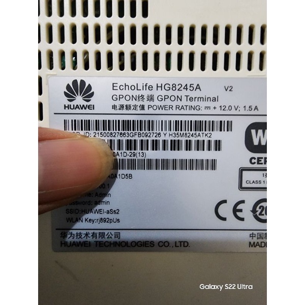 Onu Xpon Epon Gpon huawei HG8245A