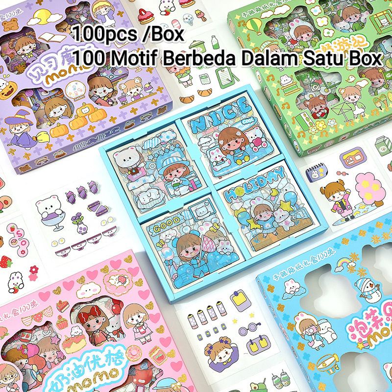 

Stiker Momo original 100 Lembar Stiker Lucu Korea Stiker Viral Momo Stiker Box Stiker Anak-anak Stiker Murah favorit