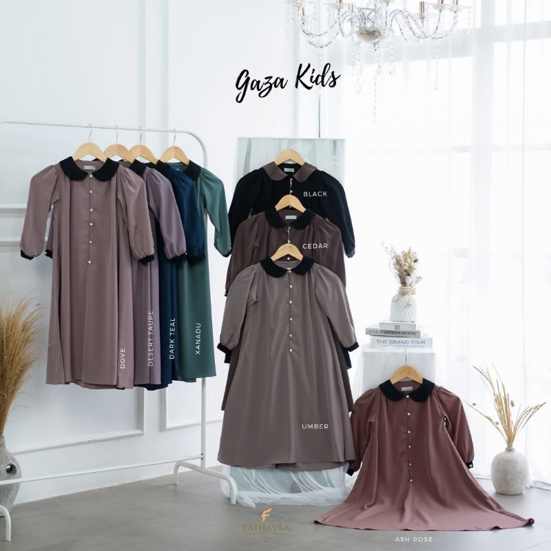 Gamis Gaza Set Kids by Fathayaa (please check before order)