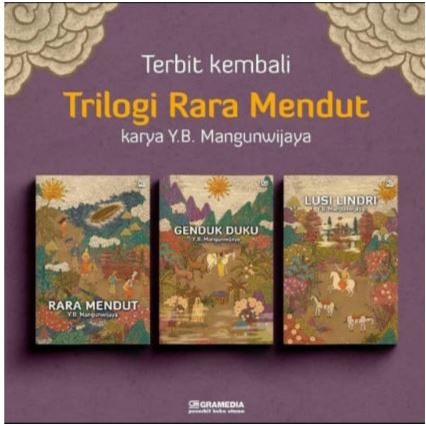 Promo Trilogi Yb Mangunwijaya Rara Mendut - Genduk Duku - Lusi Lindri / Orgl Terlaris