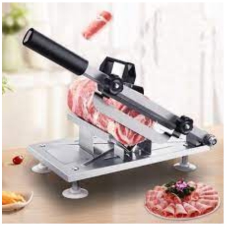 Mesin Alat Pemotong Potong Daging Buah Manual Adjustable Vegetables Food Meat Slicer M-752