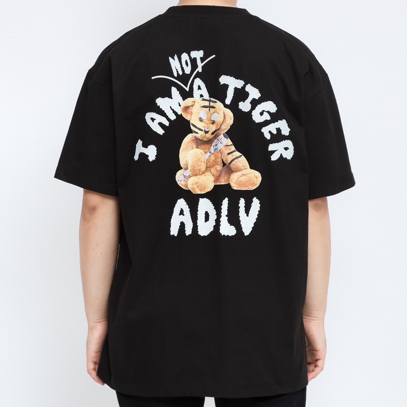 ADLV. Am I A Tiger Black Tee