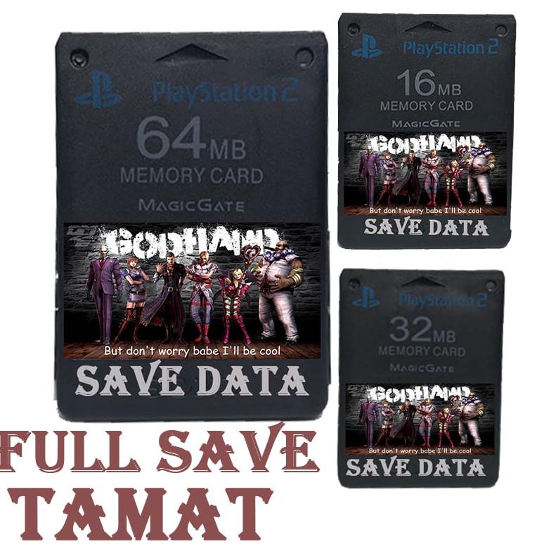 Terlaris Memory Save Data 101Game Tamat/Memory Card Ps2 Save Tamat