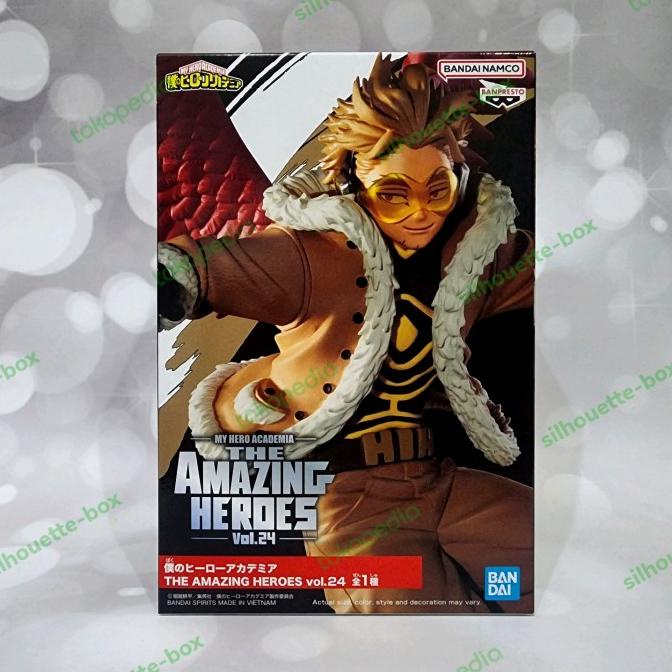 Banpresto My Hero Academia The Amazing Heroes Figure Vol.24 Hawks sale stock ready