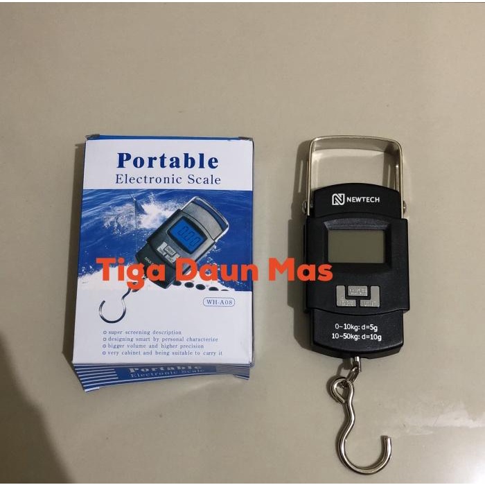 Timbangan gantung digital / Timbangan Laundry / Timbangan Koper 50 Kg