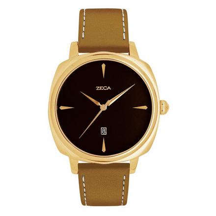 JAM TANGAN COUPLE ZECA JAM TANGAN PRIA 336M/L ORIGINAL LEATHER ANALOG GARANSI COUPLE EL09I09A82L