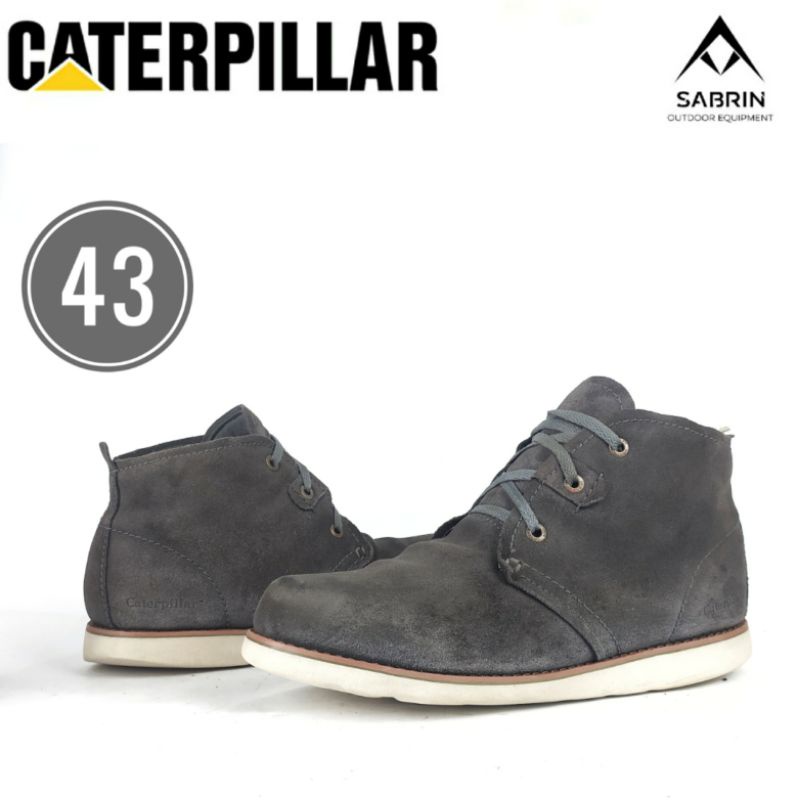 sepatu boot boots casual moctoe moc toe caterpillar 43