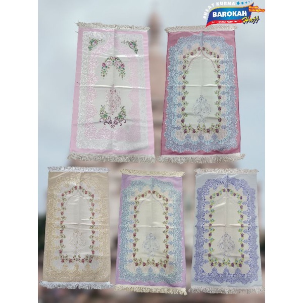 SAJADAH TURKI PREMIUM | SAJADAH MAHAR SESERAHAN PREMIUM | SAJADAH TURKI IMPORT | SAJADAH ESTETIK CAN