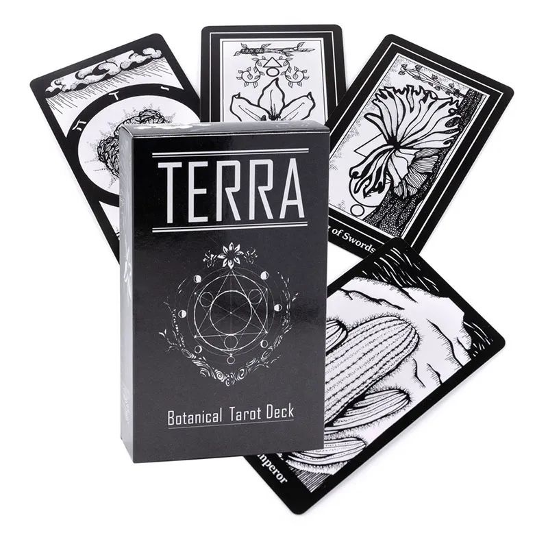 Terra Botanical Tarot 12x7cm tanpa guide manual