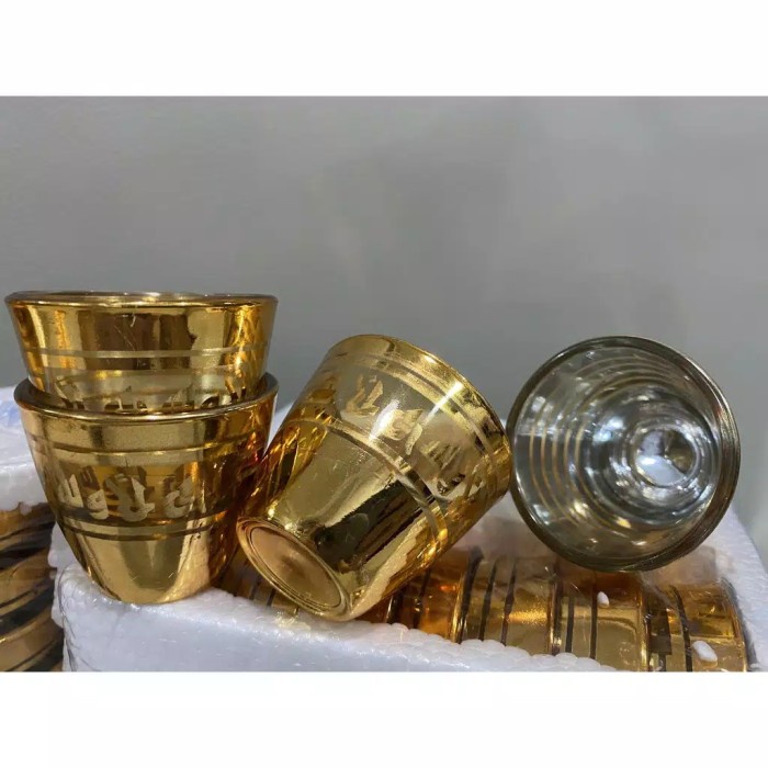 Gelas Air Zamzam Cucing 1Lusin 12Pcsgelas Cucing/Gelas Zamzam Kecil Tr0527