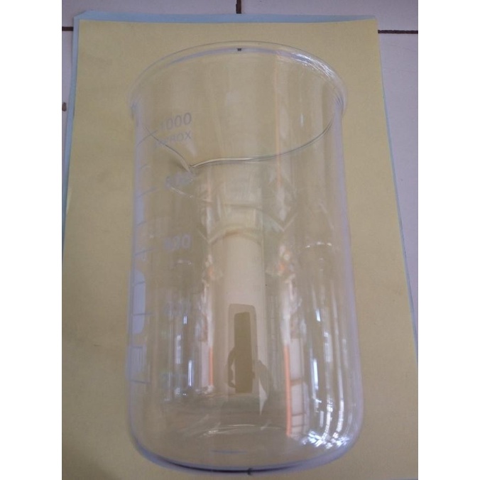 BEAKER GLASS RRC KACA 2000ML / BEAKER UKUR 2000ML / BEAKER 2 LITER