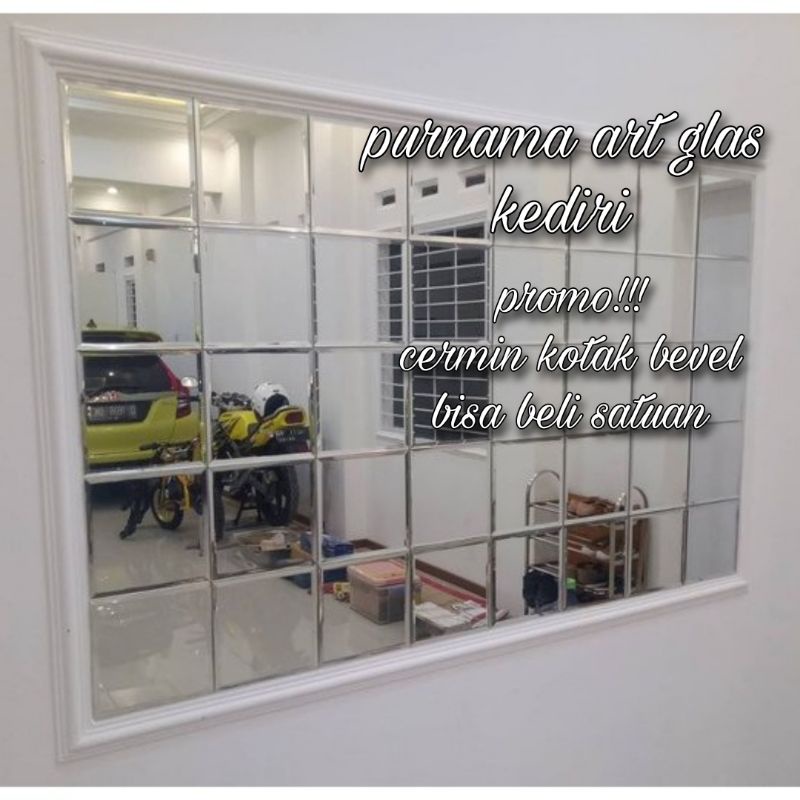 kaca cermin bevel/kaca cermin dinding bevel/kaca cermin dekorasi