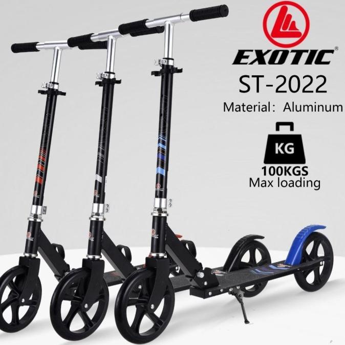 SCOOTER SKUTER ANAK RODA 2 OTOPED EXOTIC ST2022 BISA DEWASA