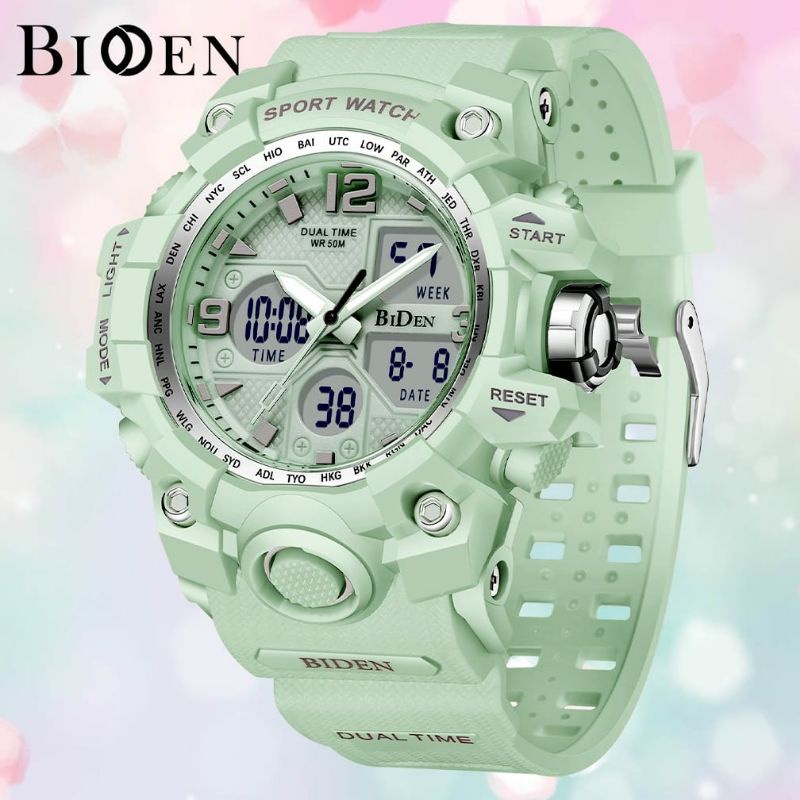 Outdoor Biden Original Jam Tangan Biden Wanita Kuarsa Fashionable